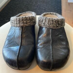 Aetrex Leather Mule slide